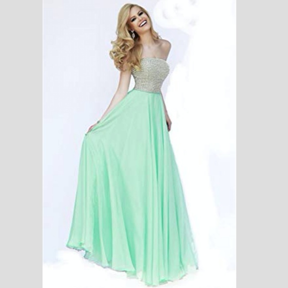 Seafoam Prom Dress